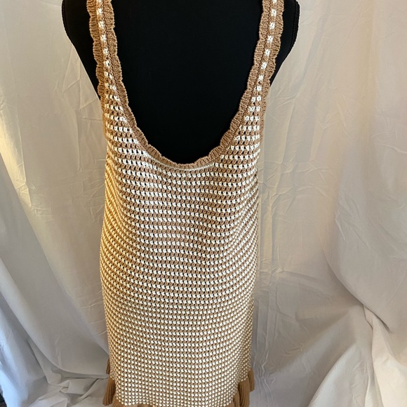 American Eagle Outfitters Beige Knit Cover-Up - Picture 5 of 10